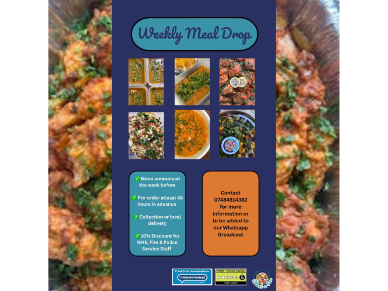 Midweek Meal Drops by Chaat-a-box – Fresh Home-Cooked Indian Meals in Walsall
