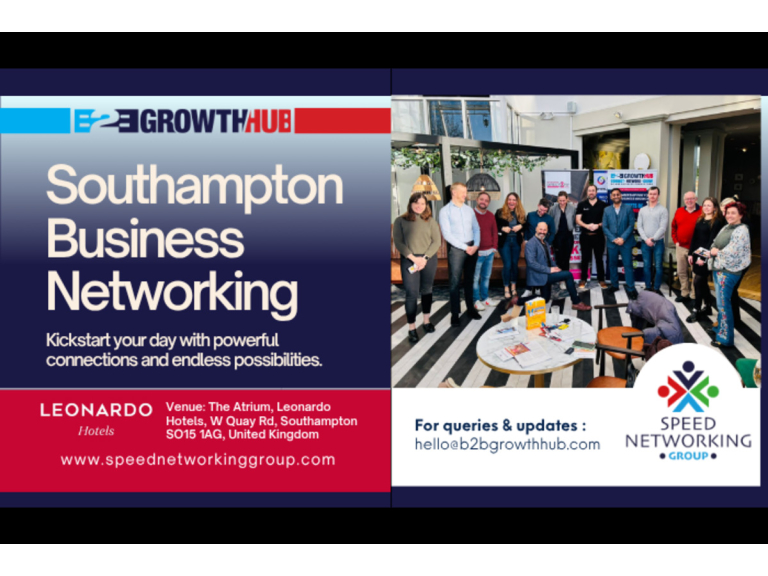 Southampton B2B Growth Hub Business Networking Event- 7th January 2026
