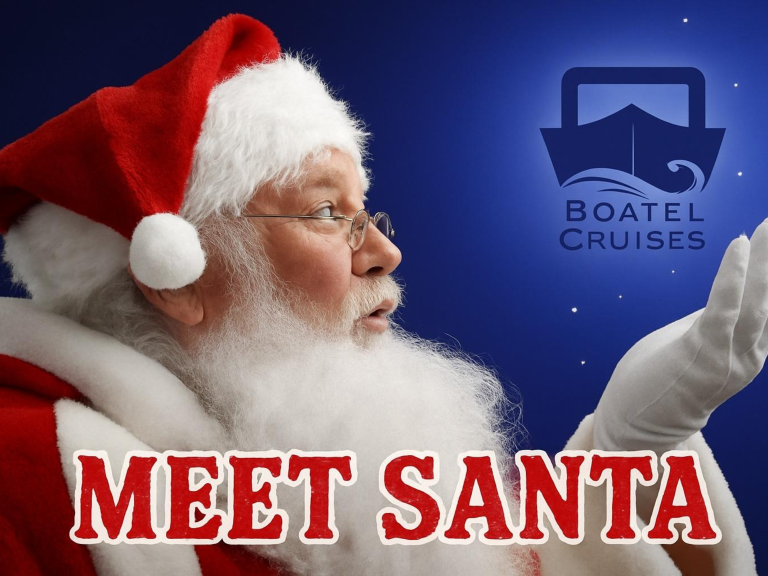 Meet Santa onboard Boatel Cruises