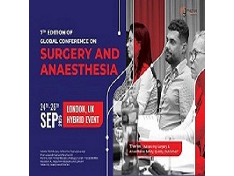 7th Edition of Global Conference on Surgery and Anaesthesia