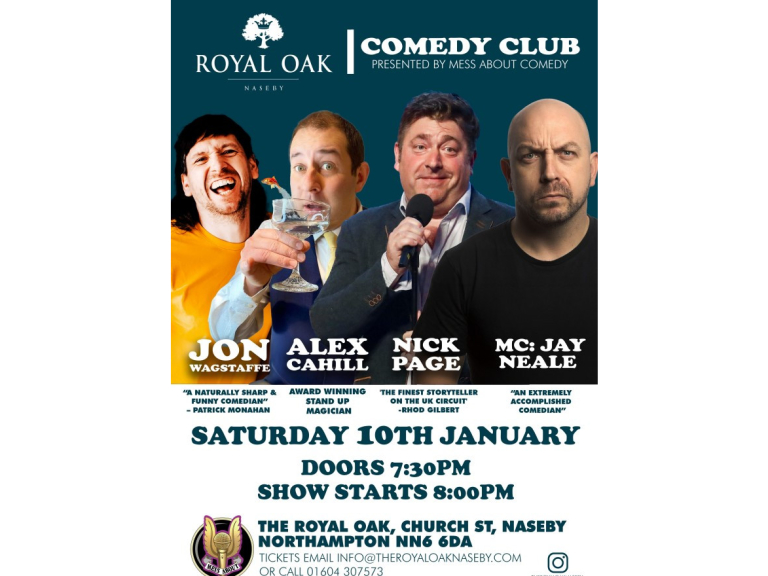 Fantastic Comedy Night at The Royal Oak