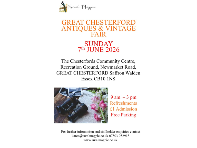 Great Chesterford Antiques and Collectables Fair