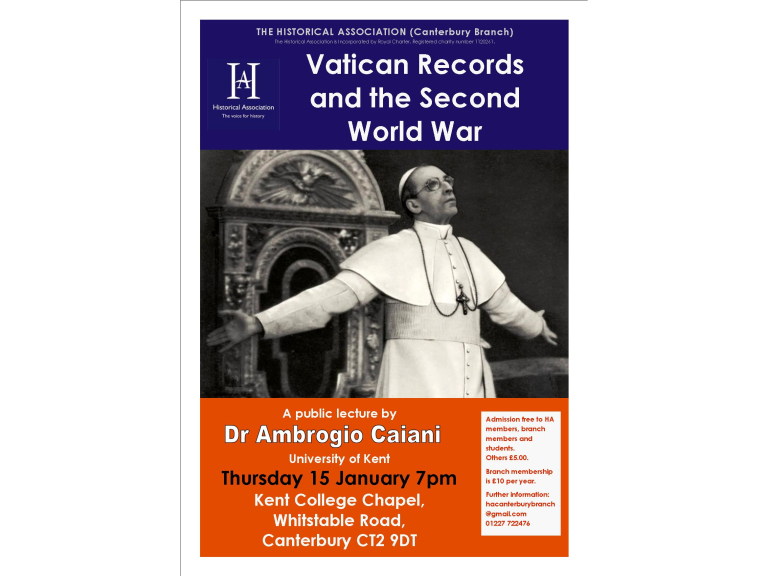VATICAN RECORDS AND THE SECOND WORLD WAR