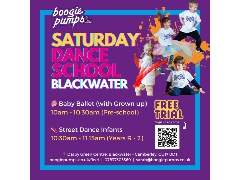 Boogie Pumps Blackwater, Baby Ballet with Grown Up Dance Classes (Ages 2 – 4)