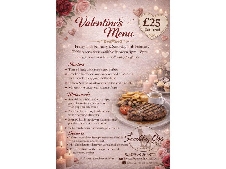 Valentine's Day at The New Scabby Oss Cafe in Darlaston
