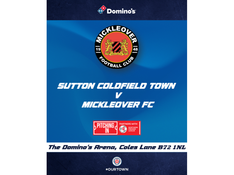 Sutton Coldfield Town FC Vs Mickleover FC