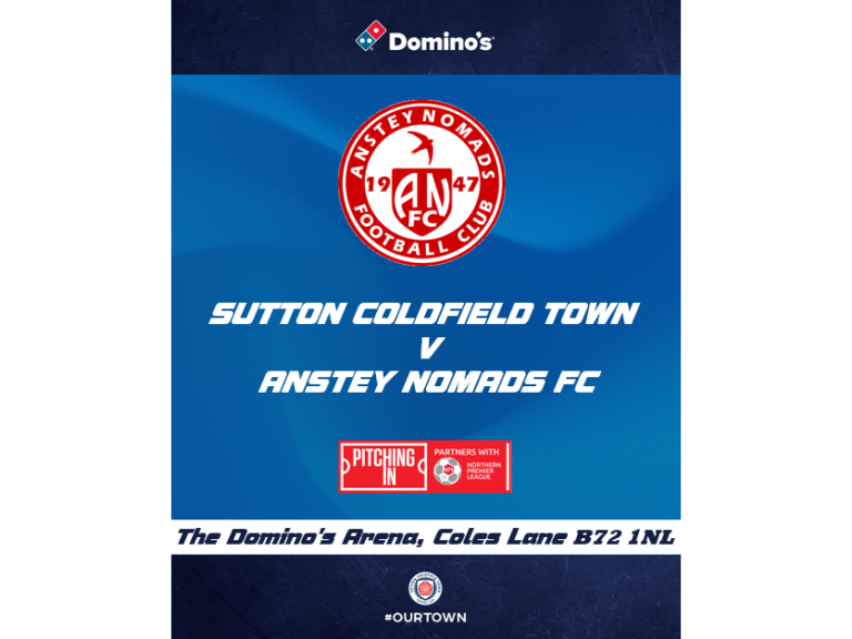 Sutton Coldfield Town FC Vs Anstey Nomads FC