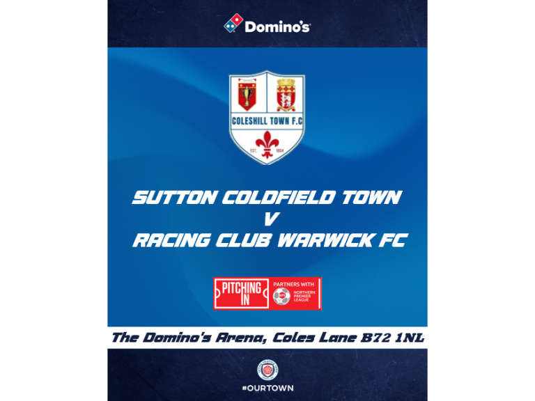 Sutton Coldfield Town FC Vs Racing Club Warwick FC