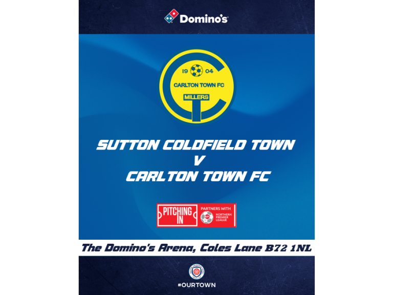 Sutton Coldfield Town FC Vs Carlton Town FC