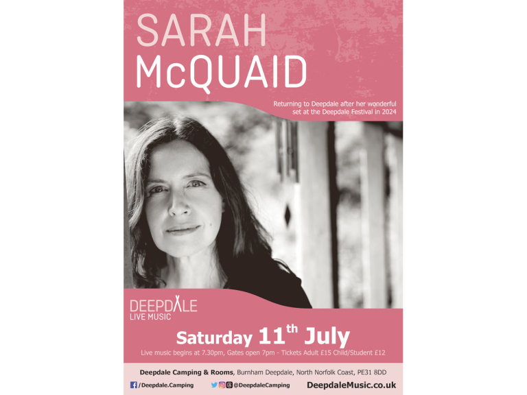 Sarah McQuaid - Live Music Gig