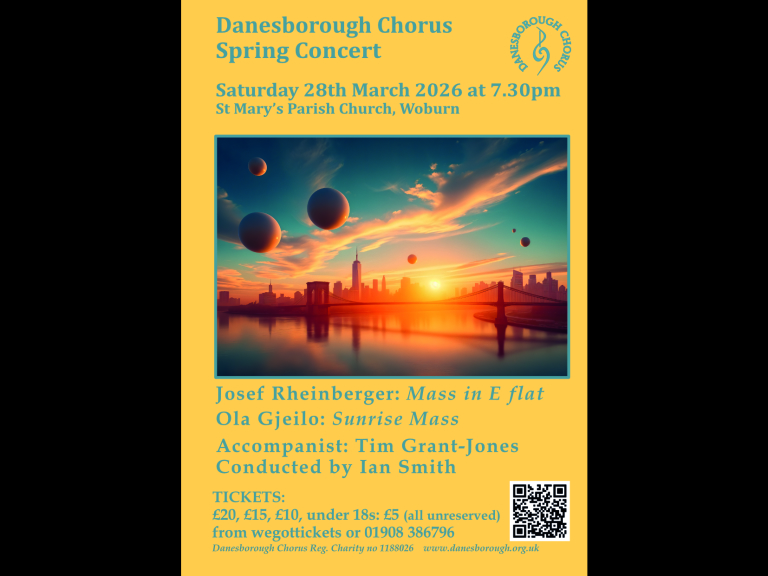 Rheinberger Mass in E flat and Gjeilo Sunrise Mass