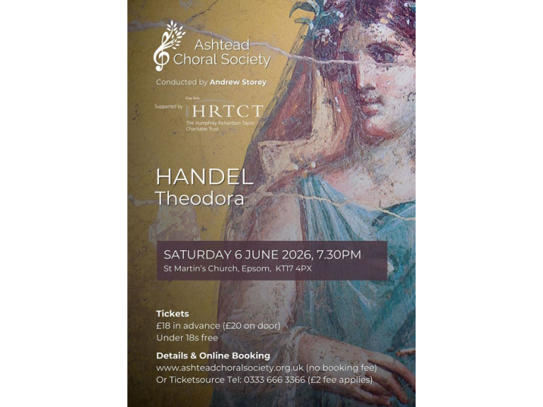Handel Theodora with #Ashtead Choral
