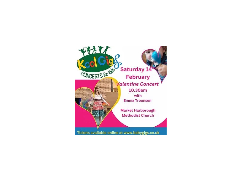 Kool Gigs Valentine's Family Concert at Harborough Methodist Church