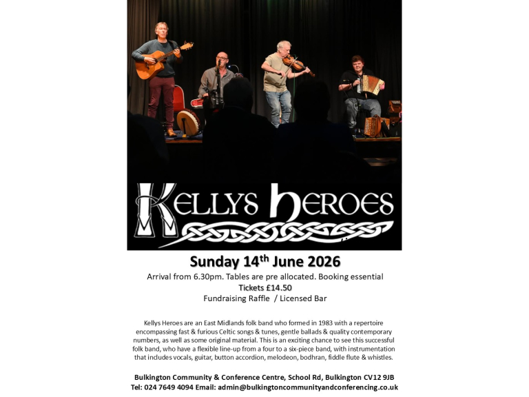 Live Music with Kellys Heroes