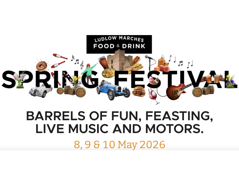Ludlow Spring Festival 2026 – Food, Drink, Music & Family Fun at Ludlow Castle