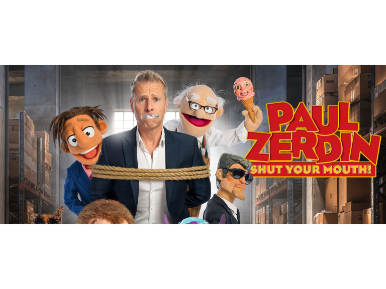 Paul Zerdin 'Shut Your Mouth'