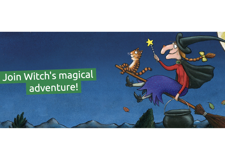 Room on the Broom Trail at Haughmond Hill – A Magical Outdoor Family Adventure