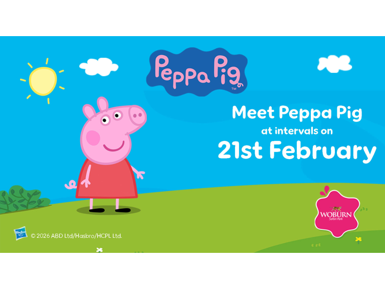 Meet Peppa Pig at Woburn Safari Park 