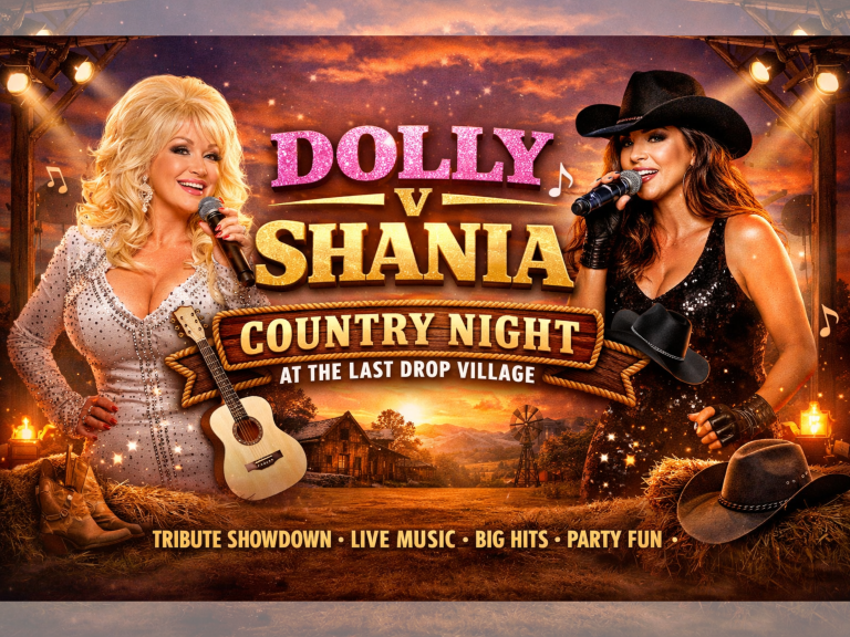 Dolly v Shania Country Night at The Last Drop Village