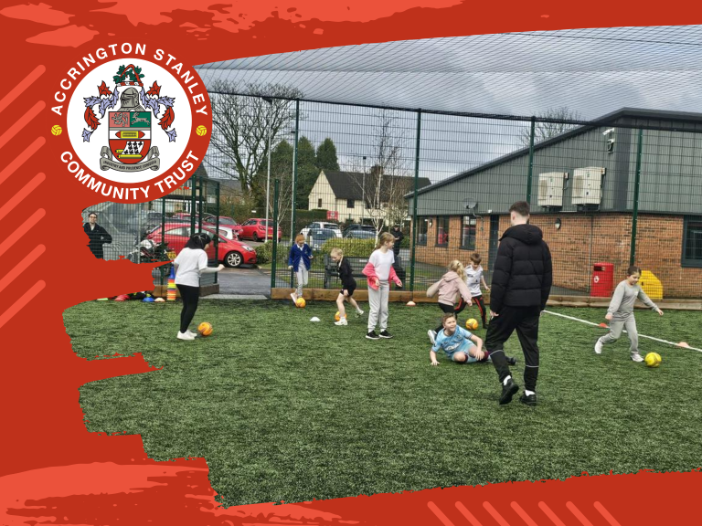 Mixed Football Sessions with Accrington Stanley