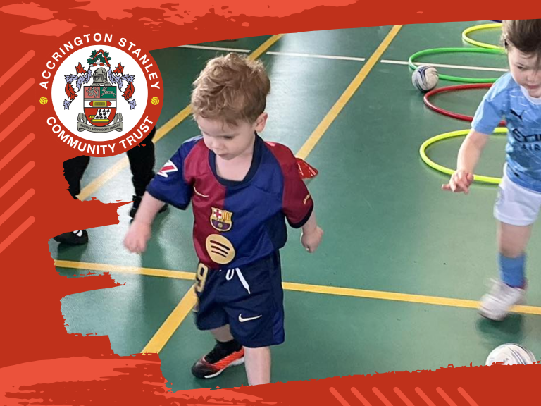 Stanley Kickers with Accrington Stanley