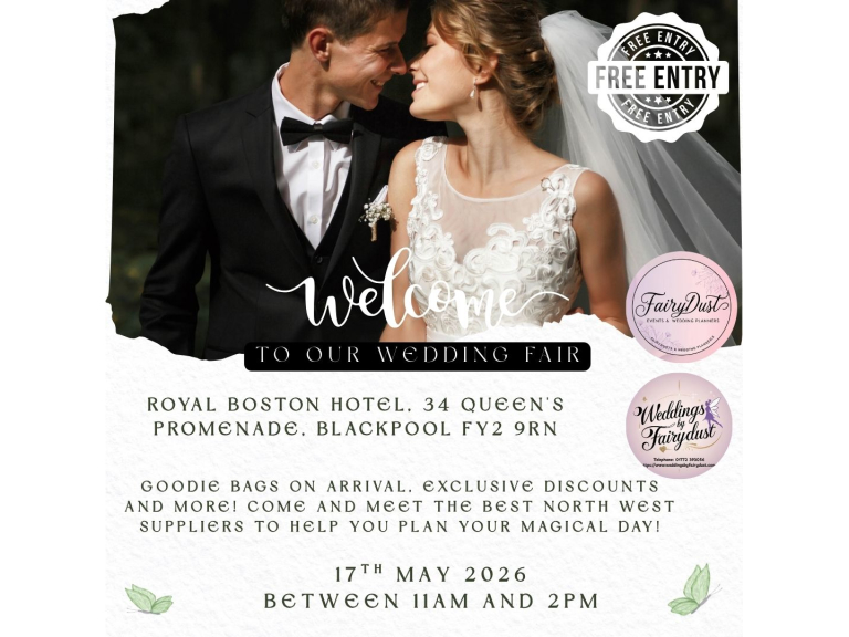 Wedding Fayre @ The Royal Boston Hotel, Blackpool