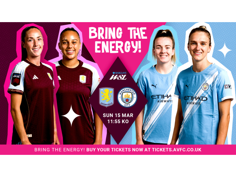 Aston Villa Women v Manchester City Women