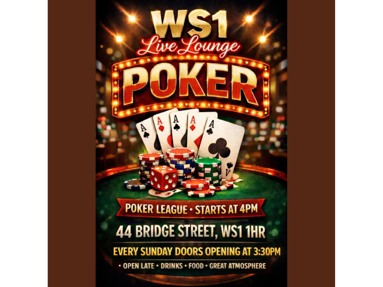 ♠️♥️ POKER SUNDAYS at WS1 Live Lounge! ♣️♦️