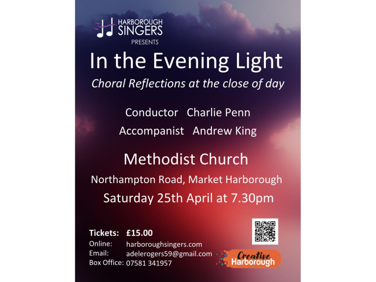 In the Evening Light -a Concert with Harborough Singers