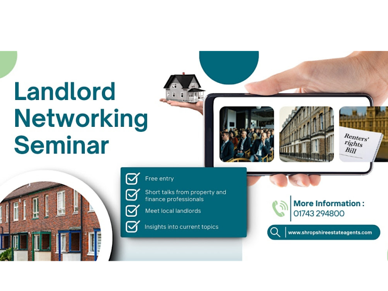 Landlord & Property Networking Seminar – Shrewsbury