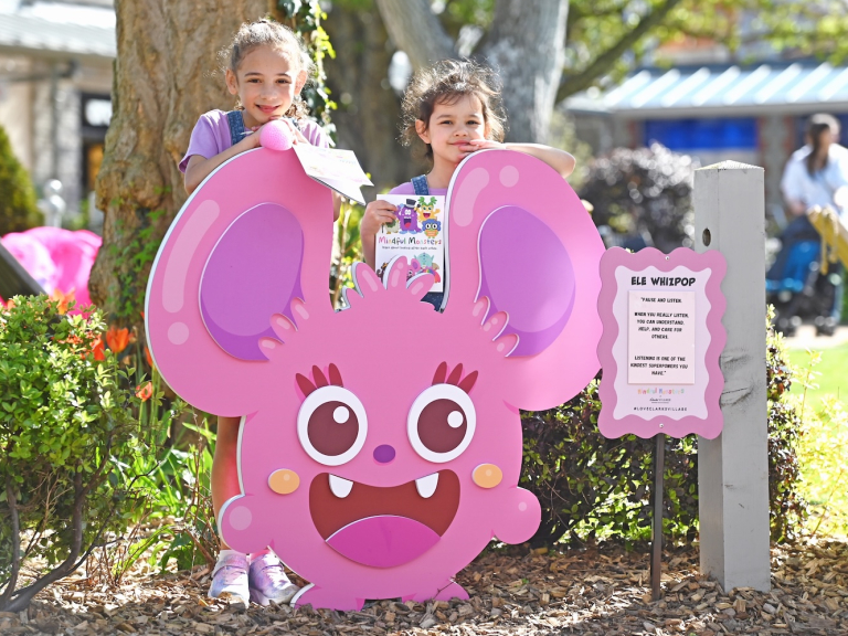 Mindful Monsters storytelling trail at Clarks Village 