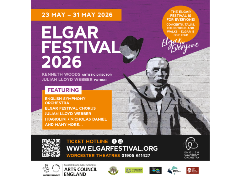 Elgar Festival 2026 - in Worcester, Malvern and Pershore