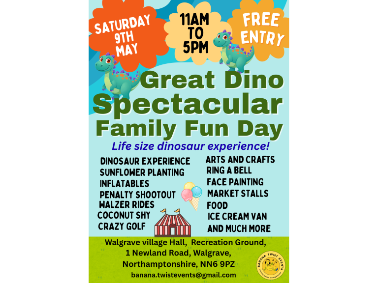 Great Dino Spectacular Family Fun Day