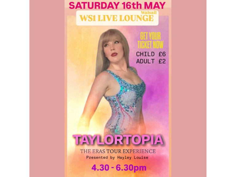 Taylortopia at WS1 Live Lounge Walsall 🎤