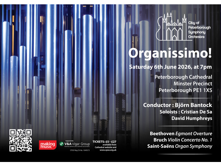 CPSO Summer 2026 Concert Organissimo 