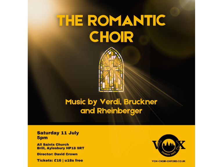 The Romantic Choir - vOx Chamber Choir Conducted by David Crown