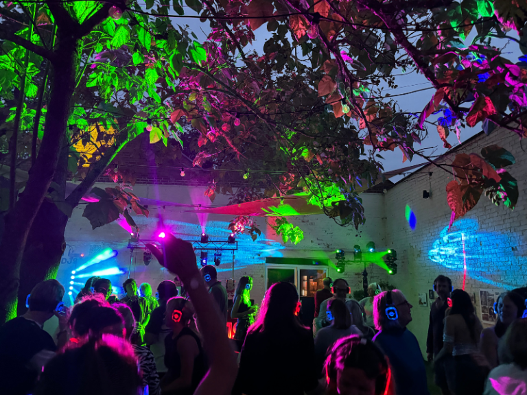 Silent DIsco at Leonardslee