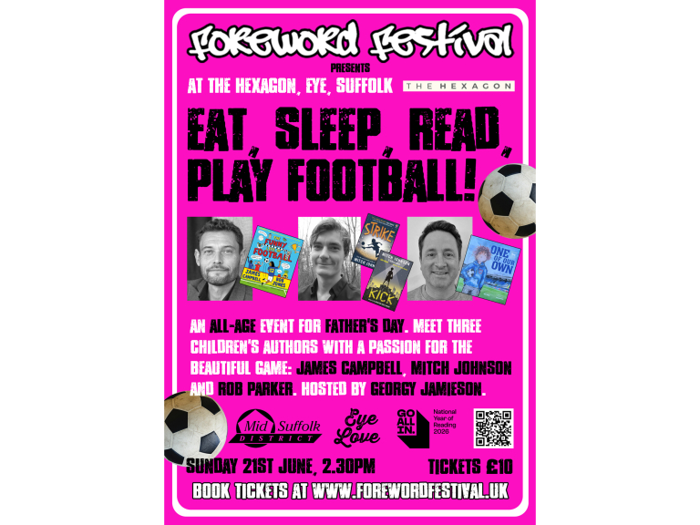 Father's Day Event: Eat, Sleep, Read, Play Football!