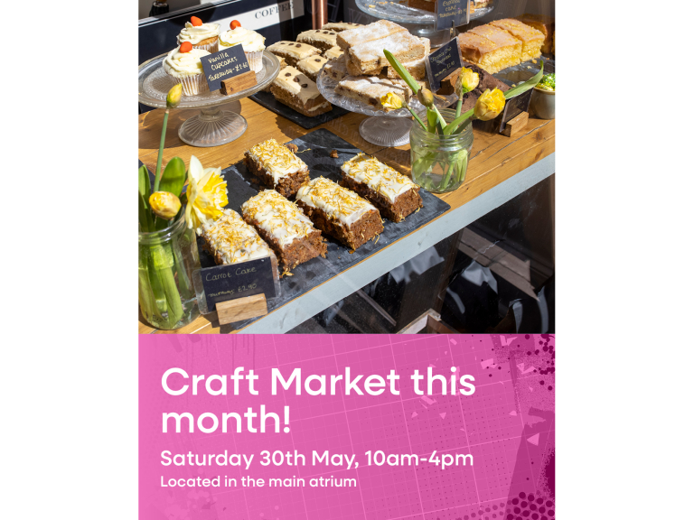 MONTHLY CRAFT MARKETS CONTINUE AT THE GALLERIA IN MAY!