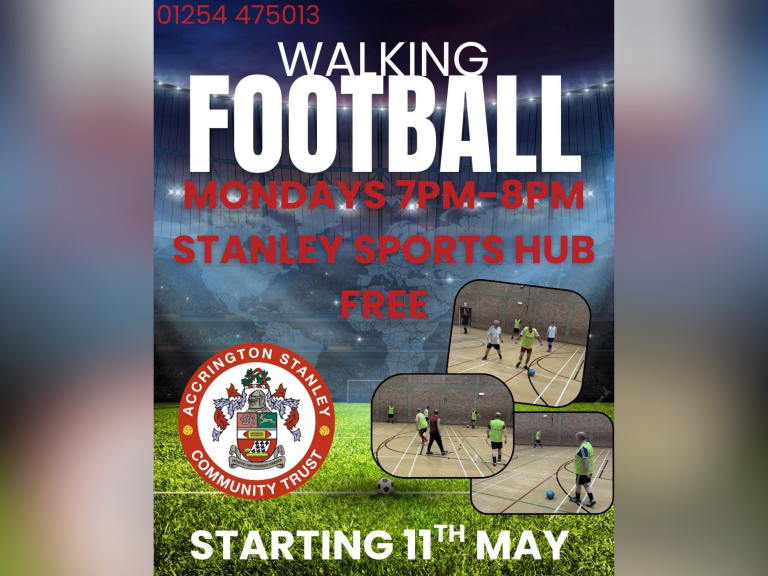 Walking Football at Stanley Sports Hub