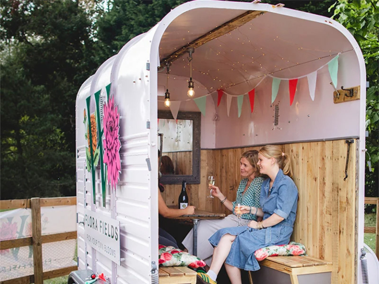 Flora Fields Horsebox Hire