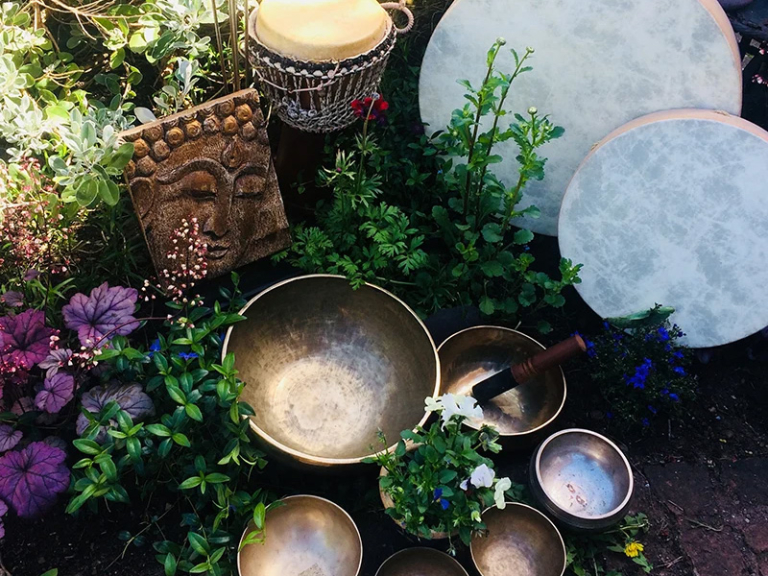 Sunset Sound Bath at Flora Fields 