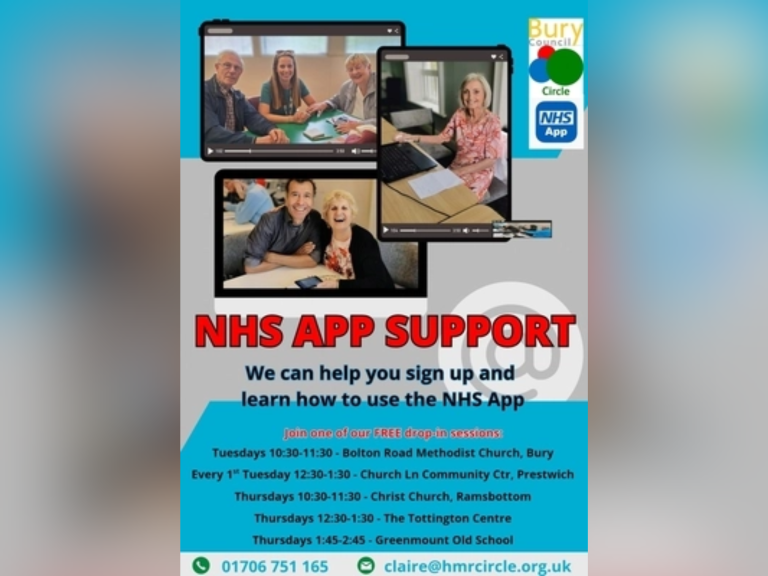 Free NHS App Digital Skills Classes