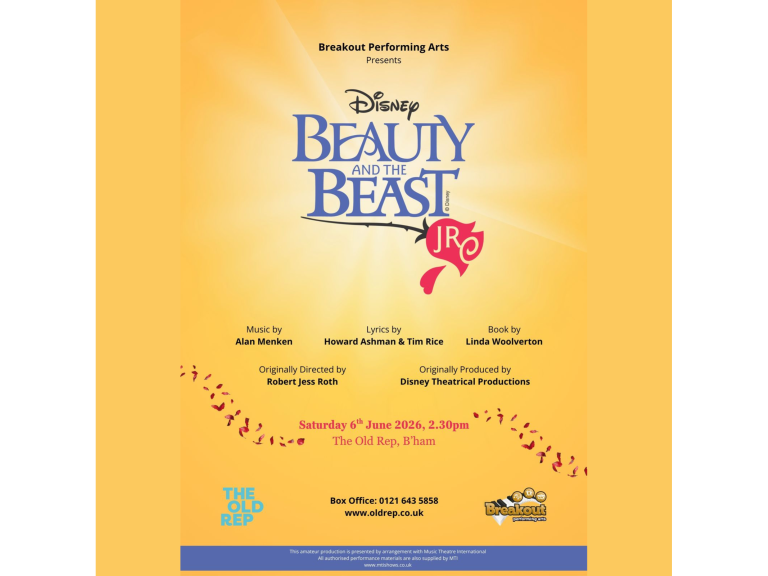 Breakout Performing Arts is thrilled to present Disney’s Beauty and the Beast 🌹✨
