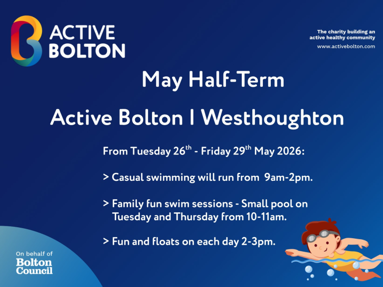 Westhoughton Half Term Pool Sessions