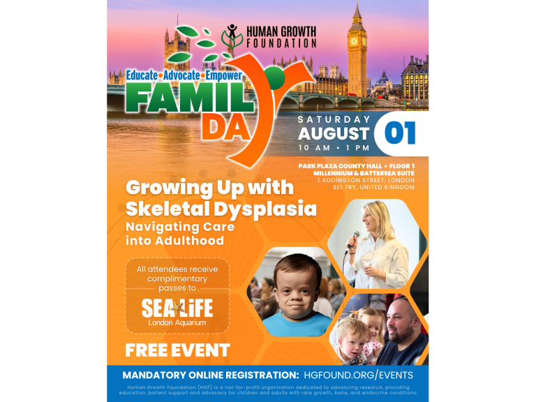 Human Growth Foundation Skeletal Dysplasia Family Day