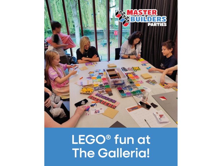 MASTER BUILDERS LEGO PLAY SESSIONS RETURNS TO THE GALLERIA THIS JUNE!