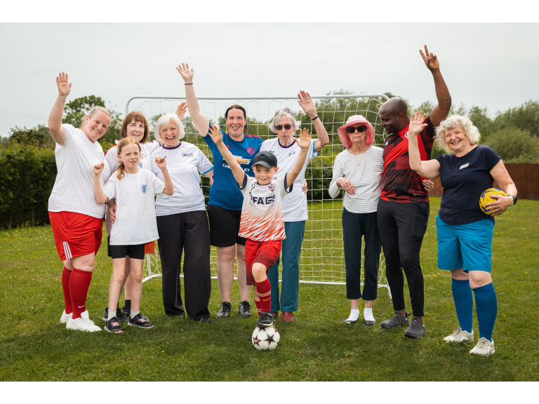 Goal Den Moments: Nostalgic football themed celebration