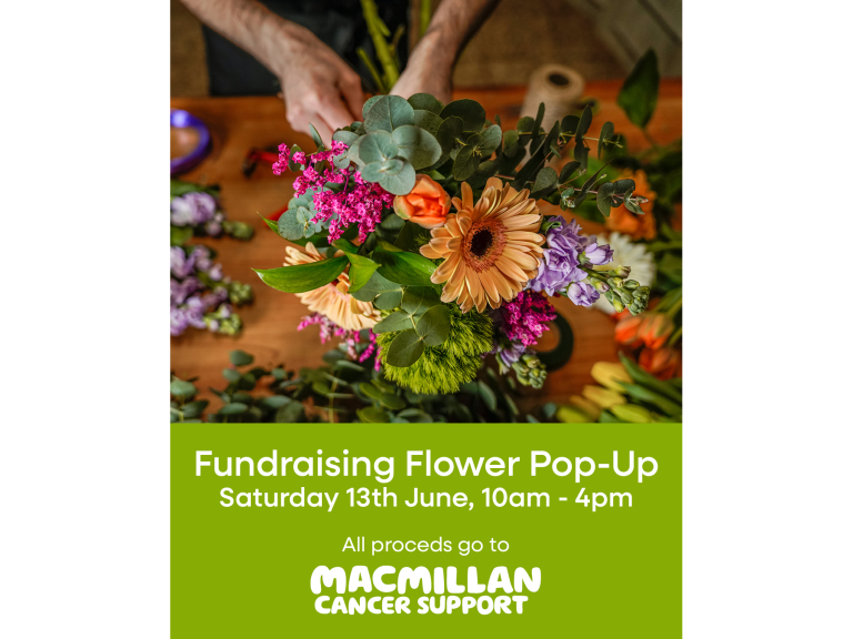NW FLORISTRY GROUP TO HOST FUNDRAISING FLORAL EVENT IN SUPPORT OF MACMILLAN CANCER SUPPORT