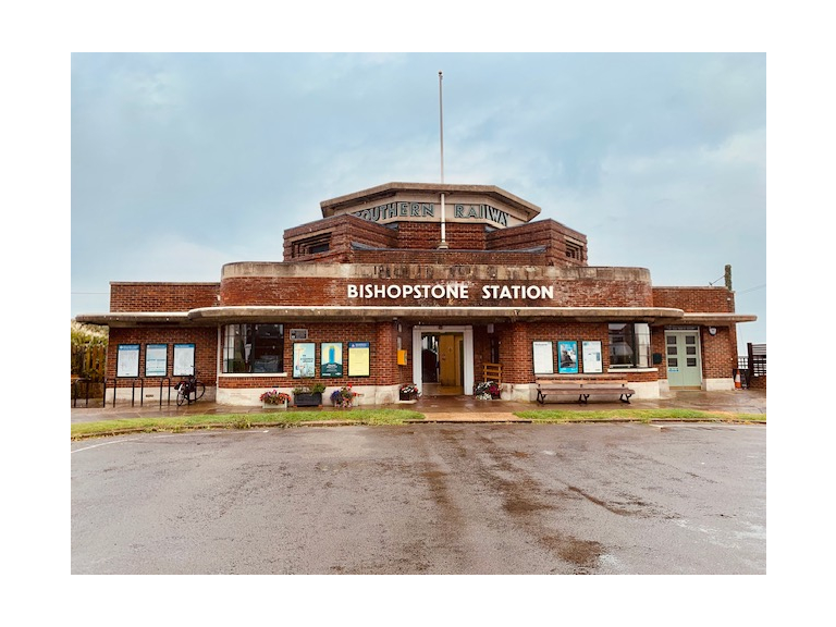 Bishopstone Station – Restored Platform Waiting Room